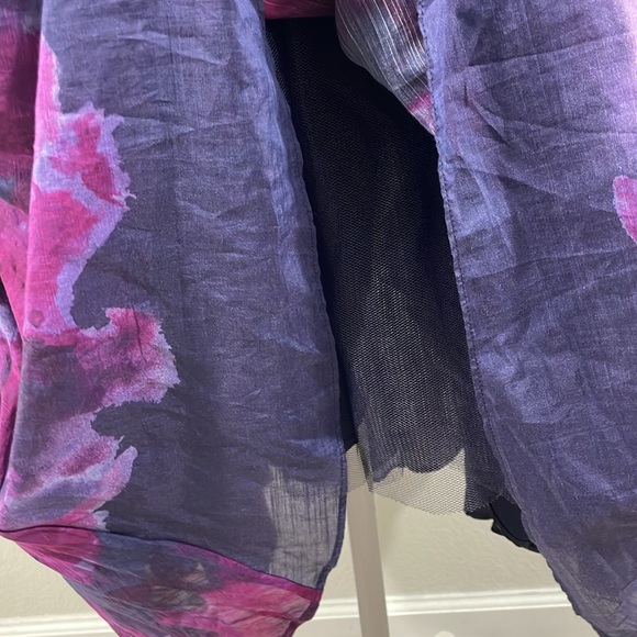 Lela Rose Target x Neiman Marcus sleeveless floral evening high low dress size 2 - Picture 10 of 14